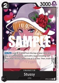 Stussy - Kingdoms of Intrigue - One Piece Card Game card