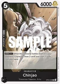 Chinjao - Kingdoms of Intrigue - One Piece Card Game card