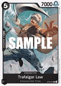 Trafalgar Law - Kingdoms of Intrigue - One Piece Card Game card