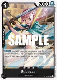 Rebecca (092) - Kingdoms of Intrigue - One Piece Card Game card