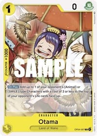 Otama - Kingdoms of Intrigue - One Piece Card Game card