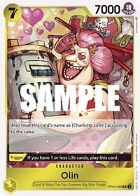 Olin - Kingdoms of Intrigue - One Piece Card Game card