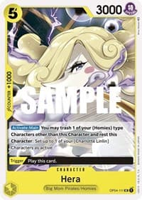 Hera - Kingdoms of Intrigue - One Piece Card Game card