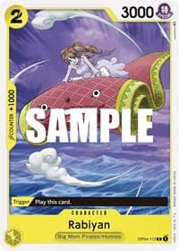 Rabiyan - Kingdoms of Intrigue - One Piece Card Game card