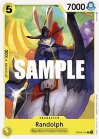 Randolph - Kingdoms of Intrigue - One Piece Card Game card