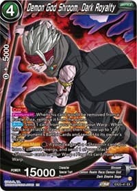 Demon God Shroom, Dark Royalty - Expansion Deck Box Set 23: Premium Anniversary Box 2023 - Dragon Ball Super: Masters card