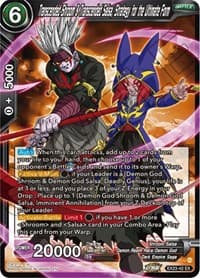 Transcended Shroom & Transcended Salsa, Strategy for the Ultimate Form - Expansion Deck Box Set 23: Premium Anniversary Box 2023 - Dragon Ball Super: Masters card
