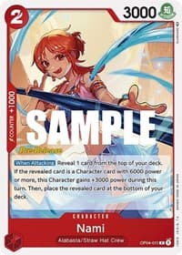 Nami - Kingdoms of Intrigue Pre-Release Cards - One Piece Card Game card