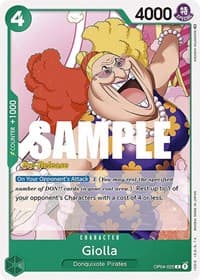 Giolla - Kingdoms of Intrigue Pre-Release Cards - One Piece Card Game card