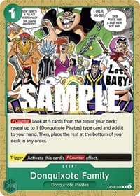 Donquixote Family - Kingdoms of Intrigue Pre-Release Cards - One Piece Card Game card
