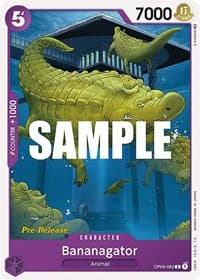 Bananagator - Kingdoms of Intrigue Pre-Release Cards - One Piece Card Game card