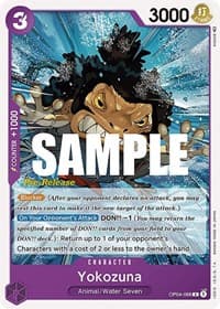Yokozuna - Kingdoms of Intrigue Pre-Release Cards - One Piece Card Game card