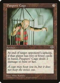 Paupers' Cage - Mirage - Magic: The Gathering card