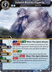 Island Bearer Francis - Starter Deck 06: Bodies of Steel - Battle Spirits Saga card
