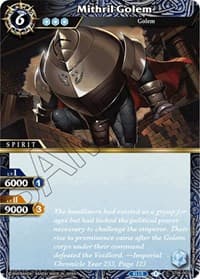 Mithril Golem - Starter Deck 06: Bodies of Steel - Battle Spirits Saga card