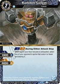 Rammer Golem - Starter Deck 06: Bodies of Steel - Battle Spirits Saga card