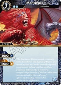 Mantigore - Starter Deck 06: Bodies of Steel - Battle Spirits Saga card