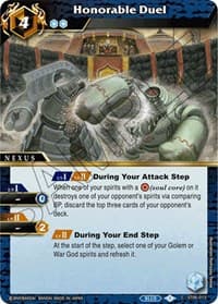 Honorable Duel - Starter Deck 06: Bodies of Steel - Battle Spirits Saga card