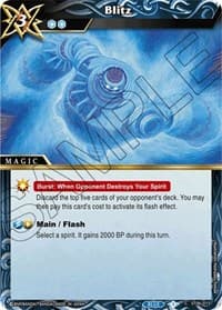Blitz - Starter Deck 06: Bodies of Steel - Battle Spirits Saga card