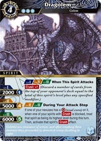 Dragolem - Aquatic Invaders - Battle Spirits Saga card