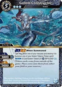 Golem Constructor - Aquatic Invaders - Battle Spirits Saga card