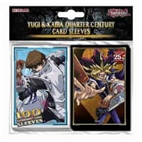 Yu-Gi-Oh! Yugi & Kaiba Quarter Century Card Sleeves (100-pack) - Konami Card Sleeves - Card Sleeves card