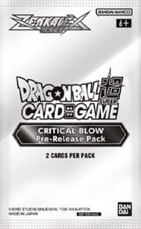 Critical Blow Pre-Release Pack - Critical Blow Pre-Release Cards - Dragon Ball Super: Masters card