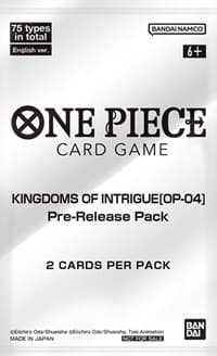 Kingdoms of Intrigue - Pre-Release Pack - Kingdoms of Intrigue Pre-Release Cards - One Piece Card Game card