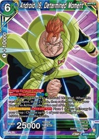 Android 16, Determined Moment - Expansion Deck Box Set 23: Premium Anniversary Box 2023 - Dragon Ball Super: Masters card