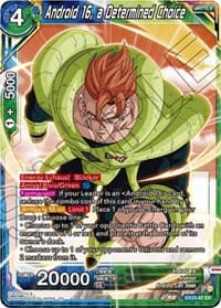 Android 16, a Determined Choice - Expansion Deck Box Set 23: Premium Anniversary Box 2023 - Dragon Ball Super: Masters card