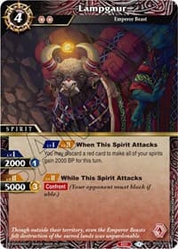 Lampgaur - Aquatic Invaders - Battle Spirits Saga card