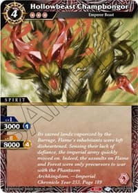 Hollowbeast Champbongor - Aquatic Invaders - Battle Spirits Saga card