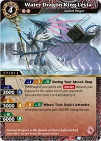 Water Dragon King Levia - Aquatic Invaders - Battle Spirits Saga card