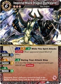 Imperial Black Dragon Darkwurm - Aquatic Invaders - Battle Spirits Saga card