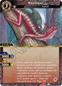 Basiliaxe - Aquatic Invaders - Battle Spirits Saga card