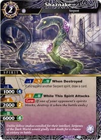 Shaznake - Aquatic Invaders - Battle Spirits Saga card