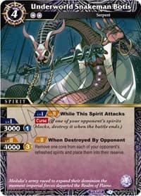 Underworld Snakeman Botis - Aquatic Invaders - Battle Spirits Saga card
