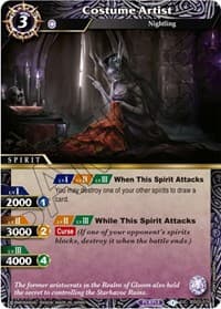Costume Artist - Aquatic Invaders - Battle Spirits Saga card
