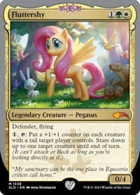 Fluttershy - Secret Lair Drop Series - Magic: The Gathering card