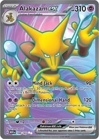Alakazam ex - SV: Scarlet & Violet 151 - Pokemon card