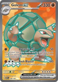 Golem ex - SV: Scarlet & Violet 151 - Pokemon card