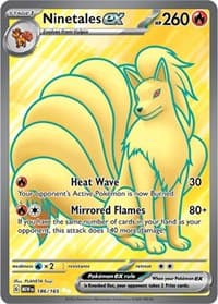 Ninetales ex - SV: Scarlet & Violet 151 - Pokemon card