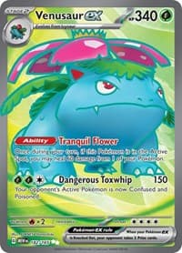 Venusaur ex - SV: Scarlet & Violet 151 - Pokemon card