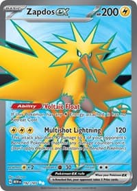 Zapdos ex - SV: Scarlet & Violet 151 - Pokemon card