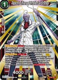 Paparoni, Universe 3 Intellectual Strategy (Championship Selection Pack 2023 Vol.3) (Gold-Stamped Shatterfoil) - Tournament Promotion Cards - Dragon Ball Super: Masters card