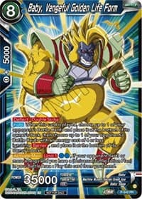 Baby, Vengeful Golden Life Form (Championship Selection Pack 2023 Vol.3) (Gold-Stamped Shatterfoil) - Tournament Promotion Cards - Dragon Ball Super: Masters card