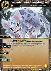 Wonderland Cheshire Cat - Aquatic Invaders - Battle Spirits Saga card