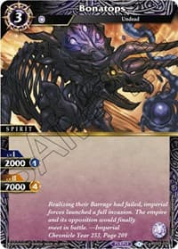 Bonatops - Aquatic Invaders - Battle Spirits Saga card