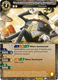 Wonderland Pumpty Dumpty - Aquatic Invaders - Battle Spirits Saga card