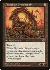 Phyrexian Dreadnought - Mirage - Magic: The Gathering card